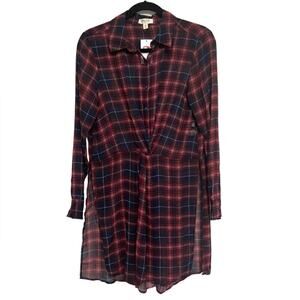 NWT Buckle Sandy & Sid Long Lightweight Button Down Kimono Top - Size M